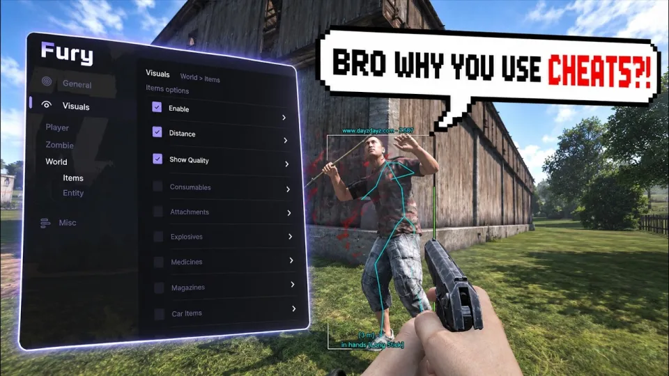 DayZ Cheat Provides Unmatched Advantage with Aimbot ESP and Wallhack Features