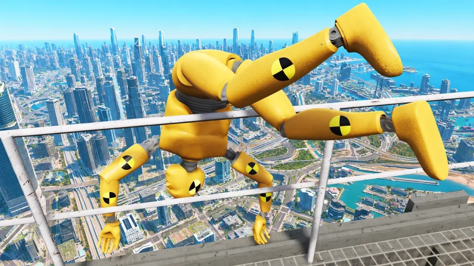 GTA 5 offers endless fun with crash test dummy stunts and ragdoll fails showcasing crazy jumps and hilarious physics